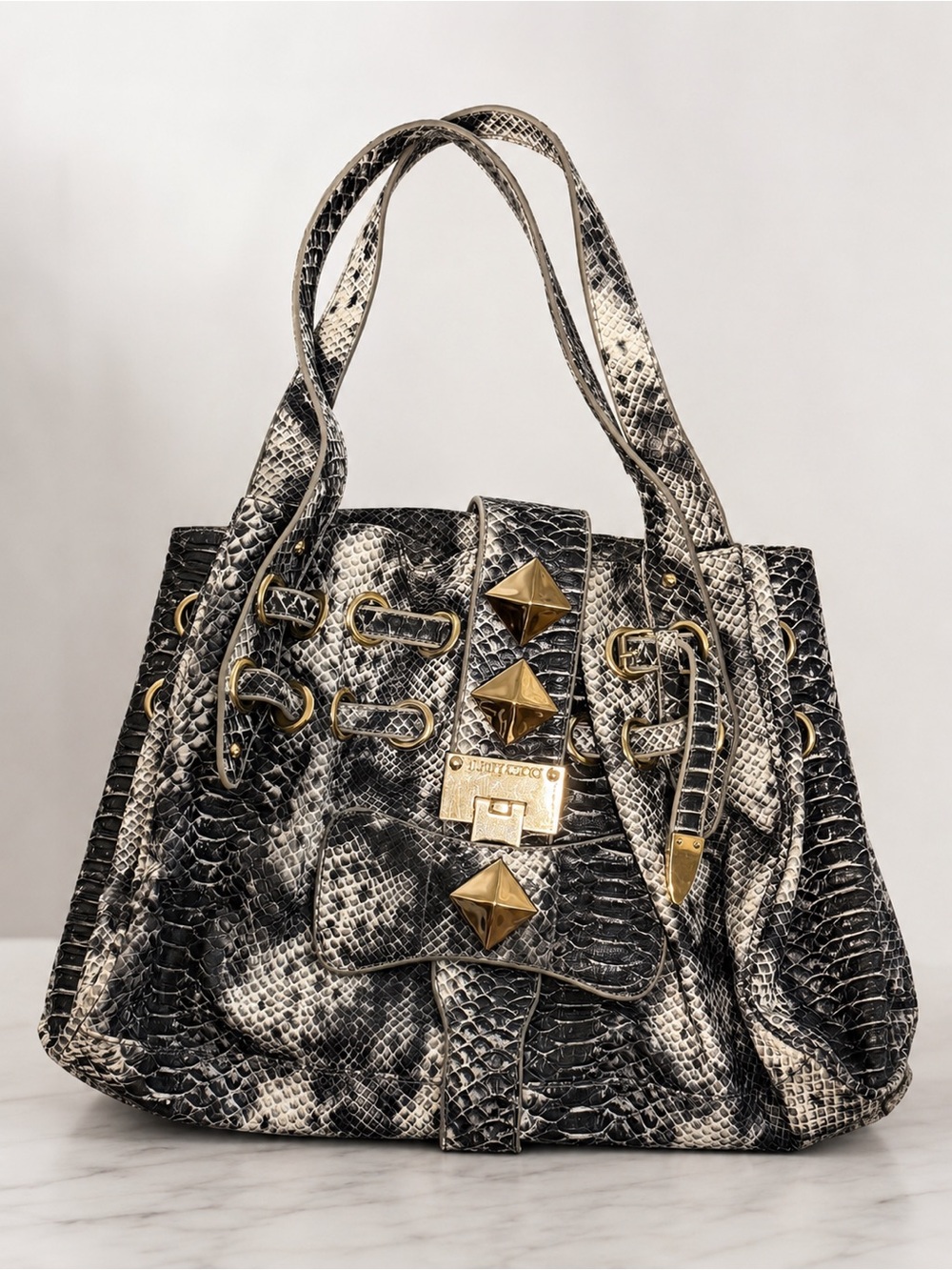 Jimmy Choo Ramona Y2K Exotic Watersnake Snakeskin bag